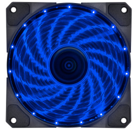 Cooler Gabinete VINIK VX Gaming V.LUMI 15 Pontos de LED Azul 120mm VLUMI15B