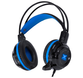 Headset Vinik VX Gaming TARANIS V2 Preto e Azul