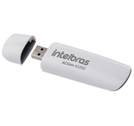 Adaptador Wireless Intelbras Action A1200 Dual Band 1200Mbps USB