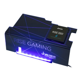Cover PSU Rise Gaming Experience com Suporte SSD