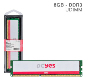 Memória PCYES 8GB DDR3 1600Mhz PM081600D3