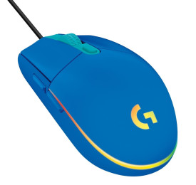 Mouse Logitech Gamer G203 Lightsync 8000DPI Azul