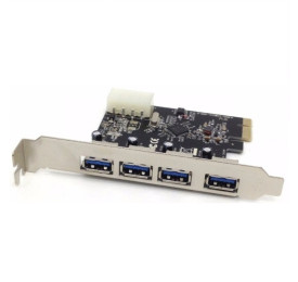 Placa PCI-e USB 3.0 com 4 Portas Dex DP-43