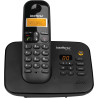 Telefone Sem Fio Intelbras Digital com Secretária Eletrônica TS 3130 Preto