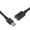 Cabo Extensor USB 3.0 Macho para USB 3.0 Fêmea 2m