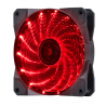 Cooler Gabinete VINIK VX Gaming V.LUMI 15 Pontos de LED Vermelho 120mm VLUMI15R