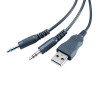 Headset Gamer C3Tech PH-G310BK Black Kite LED RGB P2, USB