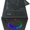 Gabinete Gamer Evus EV-G16 com 3 Fan LED RGB, Vidro Temperado
