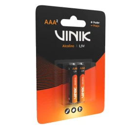 Pilha Toshiba Vinik AAA 1,5V  VP3AB2A - 2 Pilhas