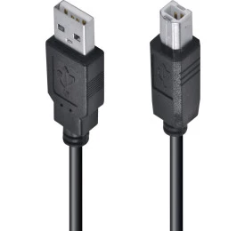 Cabo USB para Impressora A/B 1,8M