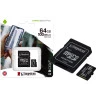 Cartão de Memória KINGSTON Micro SD SDCS2/64GB 64GB 100R/85W Canvas Select Plus