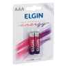 Pilha Recarregável Elgin 900MAH AAA 1,2V Blister c/ 2 Unidades