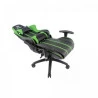 Cadeira Gamer FORTREK Black Hawk Preta/Verde Até 140Kg