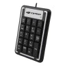 Teclado Numérico C3Tech KN-11BK  USB 2.0 Preto