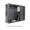 Gabinete K-Mex Slim Micro ATX/ ITX GM-04CC Preto