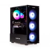 Gabinete Liketec Matrix RGB, Frente e Lateral em Vidro, 4 Fans