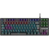 Teclado Gamer Fortrek Mecânico Black Hawk Compact Rainbow