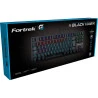 Teclado Gamer Fortrek Mecânico Black Hawk Compact Rainbow