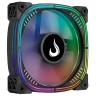 Cooler para Gabinete Rise Mode Aura Pro, 120mm ARGB, Preto - RM-AU-ARGB-B