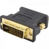 Adaptador DVI-I Dual Link Macho 24+5 para VGA Fêmea Preto STORM